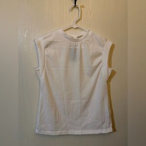 Women’s White Sleeveless Top Size XS NWT